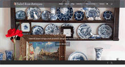 Desktop Screenshot of fadedroseantiques.com